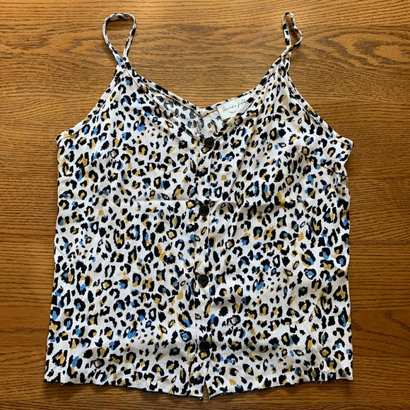 lavender field Tops - Lavender Field button front cami T042